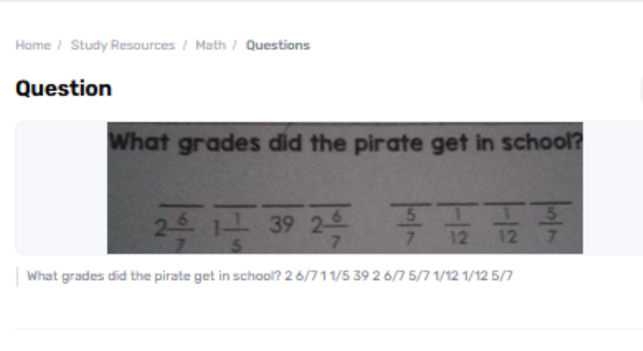 What Grades Did The Privateer Get In School?